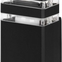 Светильник уличный настенный ЭРА «Астрея» GBW-101-BL-0200 230В 1хЕ27 IP54 вверх черный Б0069590