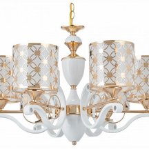 Подвесная люстра Arte Milano Florentia-3097 303097/6 Wh/Gd