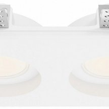 Встраиваемый светильник Maytoni Gyps Modern DL002-GU10-02-W