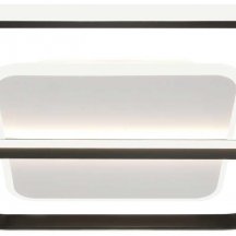 Светильник потолочный светодиодный ЭРА Модерн Franco CLL-1-107W 3K-6K RC BK с ДУ черный Б0069746