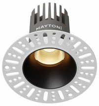 Точечный светильник Maytoni Dip DL124-10W-2.7K-TRS-B