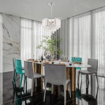 Подвесная люстра Arte Milano Sorrento-5509 375509/6/300/390 CR