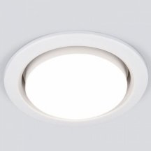 Встраиваемый светильник Elektrostandard 1035 GX53 WH белый 4690389067549