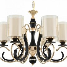 Подвесная люстра Florentia-2237 302237/6 Bk/Gd