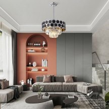 Потолочная люстра Sorrento-5009 375009/3+2/300/380 CR