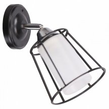 Классический настенный светильник Imex 24380 MD.24380-1-W BK+CH