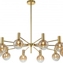 Подвесная люстра Indigo Collana 13015/10R Gold V000221