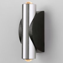 Настенный светодиодный светильник Elektrostandard Steel 40109/LED чёрный/сталь a055629