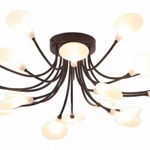 Потолочная люстра арт-деко Arte Lamp Guimet A7423PL-20BK