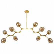 Люстра на штанге AM-Group LOFT LOFT-10 GL