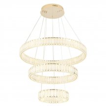 Подвесной светодиодный светильник Crystal Lux Musika SP150W Led Gold