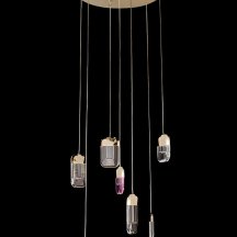 Подвесная люстра Natali LE7771/7 Gold