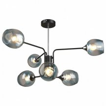 Потолочная люстра Imex 3564 MD.3564-6-S BK+CH для кухни