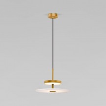 Подвесной светодиодный светильник Eurosvet Thasos 40342 LED латунь