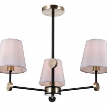 Потолочная люстра Illumico IL0394-3CSQ-24 BK AB CASTOR