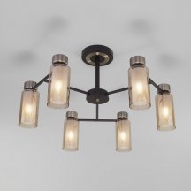 Люстра для натяжного потолка Eurosvet Amado 70115/6 черный