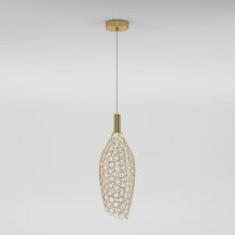 Подвесной светодиодный светильник Eurosvet Ruche 90380/1 золото