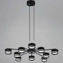 Подвесная люстра Reluce 19490-0.4-5+5 Black