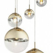 Подвесной светильник Toplight Glass TL1203H-05GD