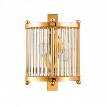 Настенный светильник Crystal Lux Tadeo AP2 Gold/Transparente