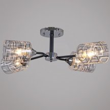 Потолочная люстра  26260-0.3-04 CR+BK