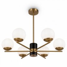 Элитная потолочная люстра Freya Marble FR5230PL-06BS