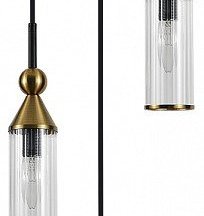 Подвесной светильник Indigo Torazzo 13037/3S Black