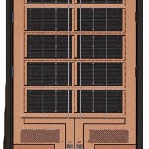Уличный консольный светильник Avior A9100AL-1BK