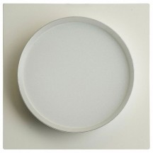 Светильник встраиваемый Feron DL506 потолочный GX53 белый + серебро квадрат 51361