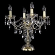 Декоративная настольная лампа Bohemia Ivele Crystal 1415 1415L/4/141-39/G