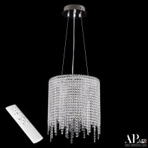 Люстра с пультом ДУ APL LED Sicilia SH01.35.B.LED-DIM.Ni