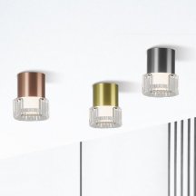 Потолочный светодиодный светильник Italline IT014-0202 rose gold