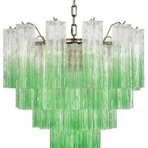 Подвесная люстра Loft IT Murano 10580/600 Clear green