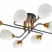 Люстра для натяжного потолка Escada Hope 1132/8P Black