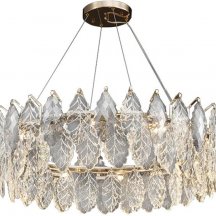 Подвесная люстра DeLight Collection D8011P D8011P/R-1000 gold/smoky