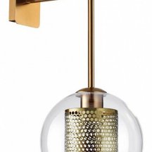 Настенный светильник с выключателем Odeon Light Clocky 4939/1W