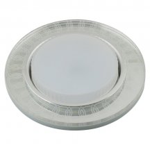 Встраиваемый светильник Fametto Luciole DLS-L157 GX53 GLASSY/CLEAR 3D