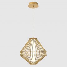 Подвесной светильник Crystal Lux CUADRA SP15W LED GOLD