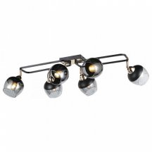 Люстра в гостиную Imex MD.19311 MD.19311-6-S-BK+FGD