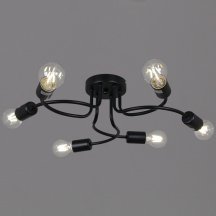 Потолочная люстра Reluce 01742-0.3-06 BK