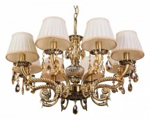 Подвесная люстра Abrasax Sylvia L.8110-8BR CRISTAL-SHADE