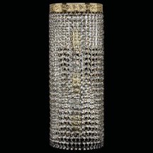 Настенный светильник в гостиную Bohemia Ivele Crystal  83401B/20IV-50 G R