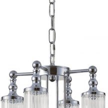 Подвесная люстра Crystal Lux TOMAS SP4 CHROME