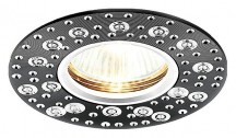 Встраиваемый светильник Ambrella light Classic A801 BK/AL