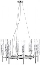 Подвесная люстра Crystal Lux Primavera SP8 Chrome