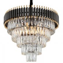 Элитная люстра ImperiumLoft Empire Black Chandelier Crystal 40.2862