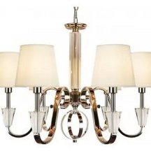 Элитная подвесная люстра ILamp Alesti P2424-6 Nickel