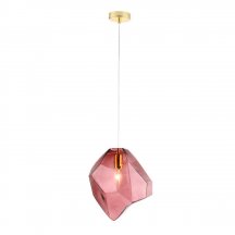 Подвесной светильник Crystal Lux NUESTRO SP1 GOLD/PINK