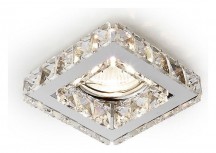 Встраиваемый светильник Ambrella light Crystal K110 CL/CH