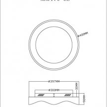 Потолочный светильник Diona MR9170-CL